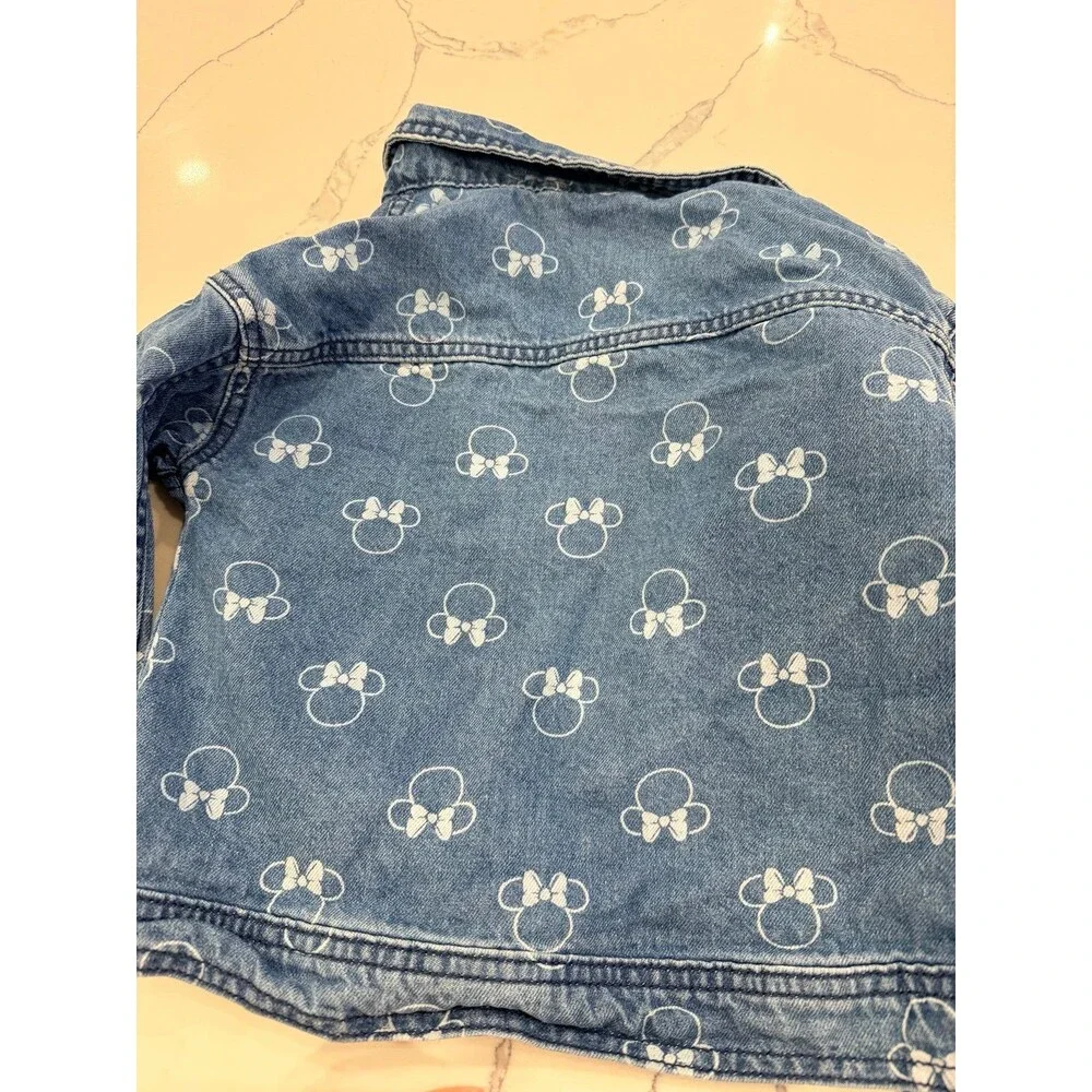 Minnie Jeans Denin girls jacket 4t